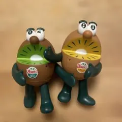 Zespri キウイキャラクター フィギュア 2体セット