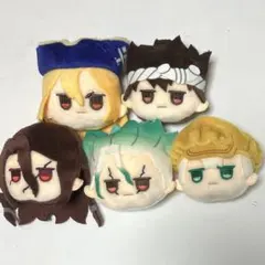 ドクターストーン　ダイソー　フェイスぬいぐるみキーホルダー