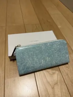 レイジースーザン 長財布 水色のサムネイル