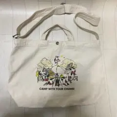 CHUMS キャンプウィズユアチャムスキャンバスショルダー