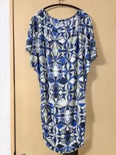 エミリオプッチ　ワンピース　チュニック40（M -L ）ブルー　ドルマンスリーブのサムネイル