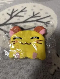 とっとこハム太郎　ふわふわフェイスポーチ　ちび丸ちゃん