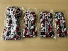 新品未使用 4個セット ゴルフヘッドカバー 1/3/5/UT