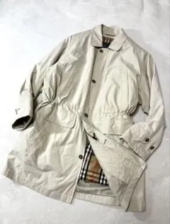 BURBERRY モッズコート ブルゾン ダウンライナー付 ノバチェック