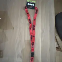 PSD LANYARD レッド ストラップ