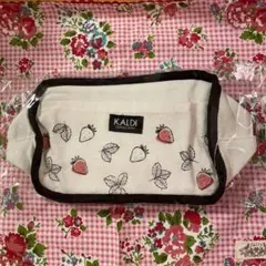 カルディ　KALDI 2026 いちご保冷バッグのみ　新品未使用