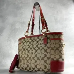 COACH コーチ トートバッグ ショルダー キャンバス 2way 肩掛け