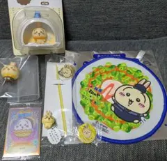 ちいかわ エニマイ くじ ココス ソフビ うさぎ キーホルダー 缶バッジ