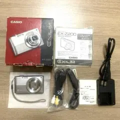 極美品　カシオ　エクシリム　EX-Z200 動作確認済み　レッド　保証書付き Amazon | CASIO デジタルカメラ EXILIM (エクシリム) ZOOM Z200