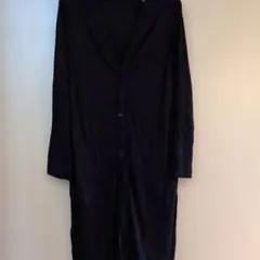 ユニクロ 黒のVネックカーディガン