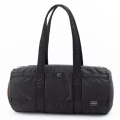 A190【美品】ポーター／タンカー　ミニボストンバッグ　ダッフル　ナイロン　黒