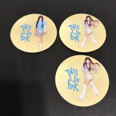 twice ナヨン ジョンヨン this is for ステッカー 3枚セット