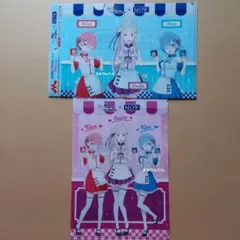 モウ リゼロ コラボ クリアファイル2種 イオン限定 Re:ゼロ クリアファイル