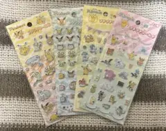 【新品】ポケモン シール プチプチシール3 プチプチシール4 まとめ売りセット
