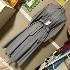 S.ESSENTIALS クラシカル風 チェック柄 シャツワンピース 未使用