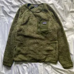 patagonia ロスガトスクルー フリース オリーブグリーン M