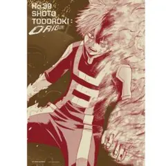 ヒロアカ　原画展　ポスター　轟焦凍