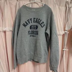 AVIREX グレー トレーナー スウェット