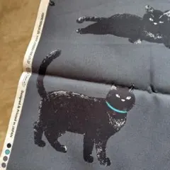 猫柄 生地