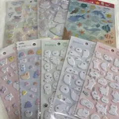 amifa ぷっくりシール 8枚セット まとめ売り