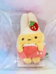 すみっコぐらし　てのりぬいぐるみ 喫茶すみっコでいちごフェア えびふらいのしっぽ