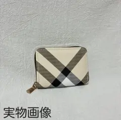 カードケース じゃばら 大容量 ミニ財布 コンパクト 軽量 チェック ベージュ