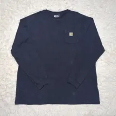 あ*な様 Carhartt カーハート ロングスリーブシャツ 胸ポケ ネイビー
