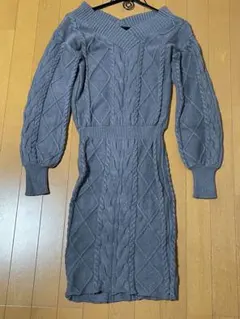 リップサービス　ニットワンピース