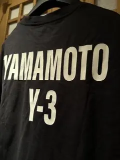 Y-3 YAMAMOTO ブラック Tシャツ