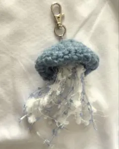クラゲキーホルダー クラゲチャーム .☆.。.:*