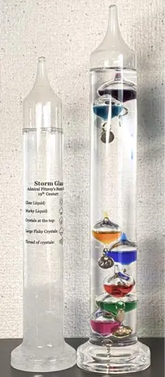 ガリレオ温度計、ストームグラス