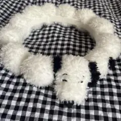 USJスヌーピー カチューシャ 花冠 ポンポン冠