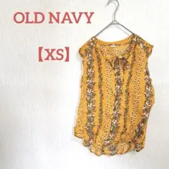✨️美品✨️OLD NAVY 【XS】花柄ノースリーブシャツ