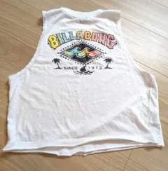 BILLABONG ノースリーブ ホワイト