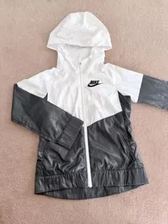 NIKE ウィンドブレーカー キッズ ブラック ホワイト