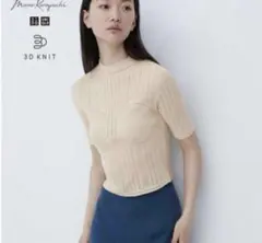 UNIQLO Mame Kurogouchi 3Dニット L sizeのサムネイル