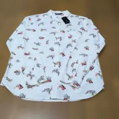 UNDEFEATED キャラクター柄シャツ Sサイズ新品未使用タグ付きのサムネイル