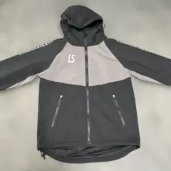 Luz フード付きジャケット 黒とグレー