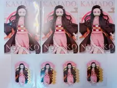 鬼滅の刃 竈門禰豆子 ポストカード ダイカットクリアステッカー 無限城編 ガム