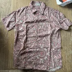 Adam et Ropé ペイズリー柄 半袖シャツ