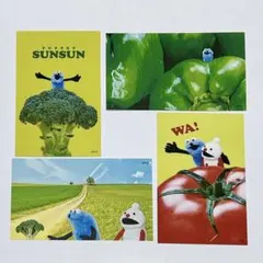 パペットスンスン スマロイド 4枚セット