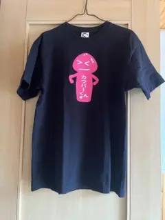 カウパーくんプリント Tシャツ ブラック