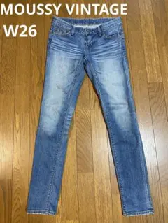 MOUSSY W26 ストレッチスキニー 0103AC12-2480