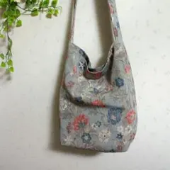 着物リメイク ショルダーバッグb 手縫い