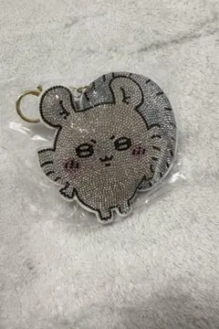 ちいかわ　モモンガ　ラインストーン　キーホルダー