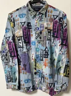 Paul Smith アートプリント 長袖シャツ