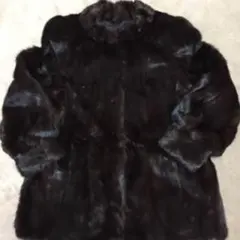 イギリスで購入★ミンクのショートコート☆黒