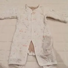 apres les coursロンパース あったかキルトジャガード　さくらんぼ