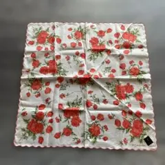 Yves Saint Laurent 花柄ハンカチ　45cm 新品未使用
