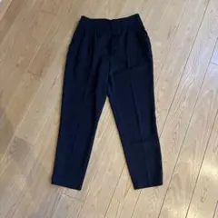 ADORE ネイビー スラックス ゴムウエスト　サイズ-36